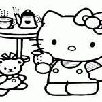 Hello Kitty  mit Tiny CHum 1