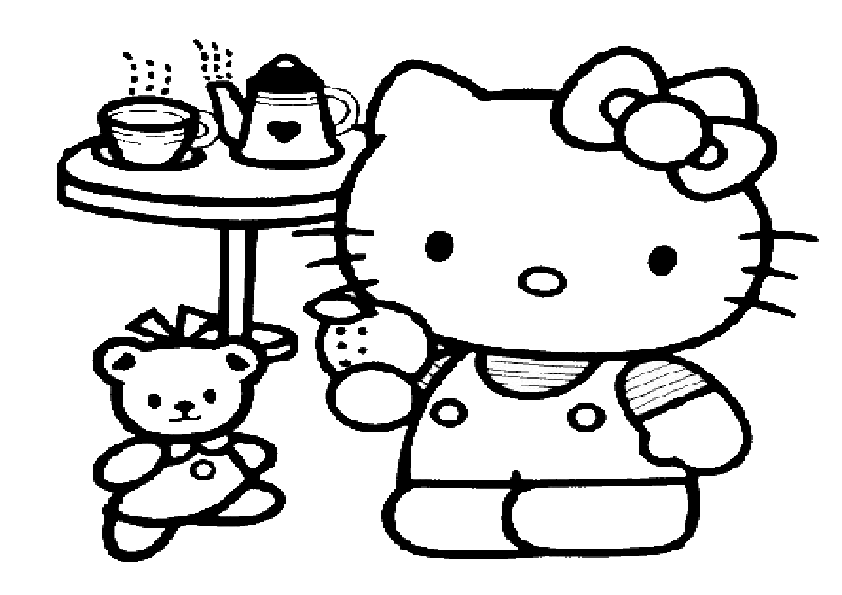 Hello Kitty  mit Tiny CHum 1 1