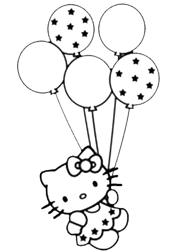 Malvorlagen-Ausmalbilder, Hello Kitty-56